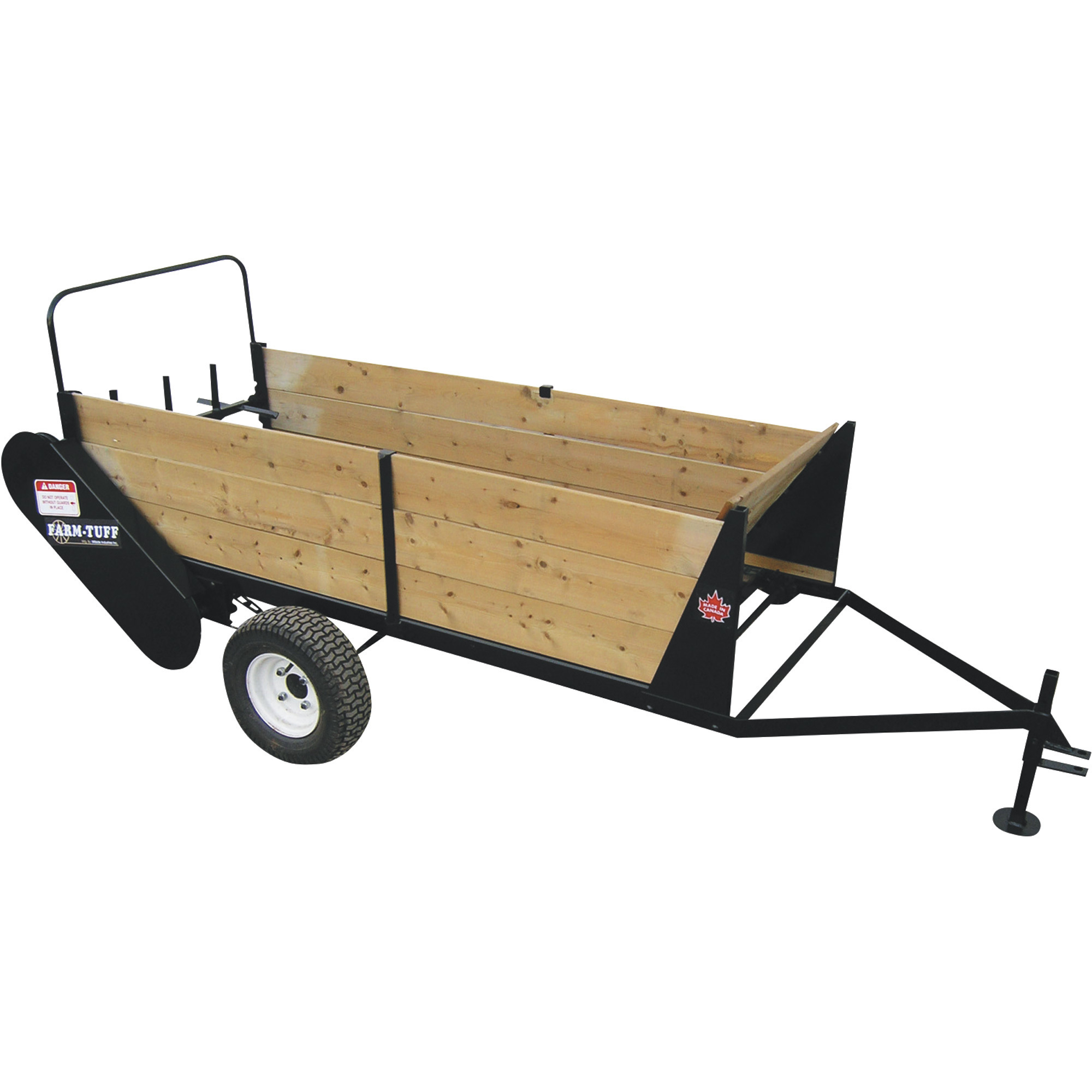 Farm-Tuff Manure Spreader, 1,200-Lb., 25-Bushel Capacity, Model# MS-1800